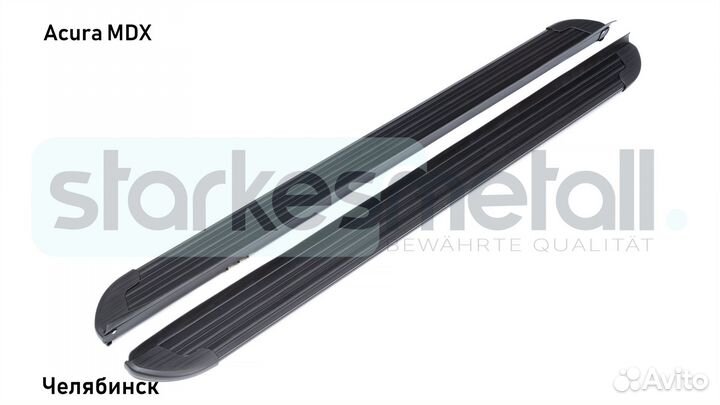 Пороги подножки Acura MDX Village