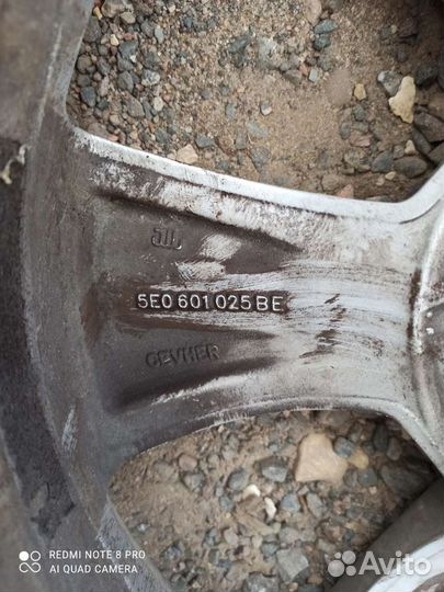 Диск литой колесный Skoda Octavia 3 A7 R16