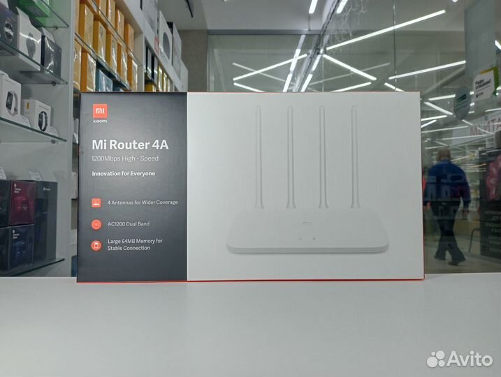 Wi-Fi роутер Xiaomi Mi Router 4A Новый, Гарантия