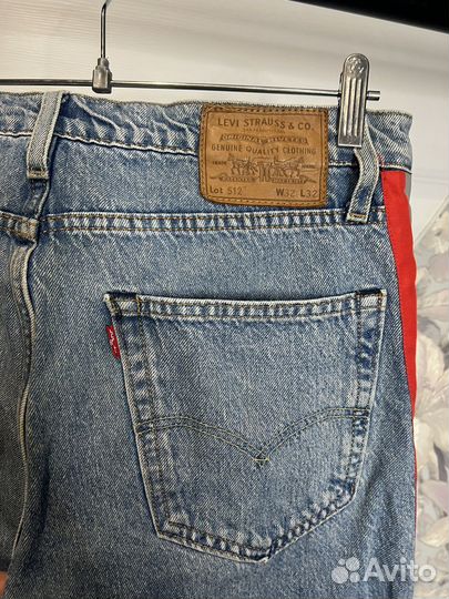 Джинсы levis 512 premium рефлектив оригинал