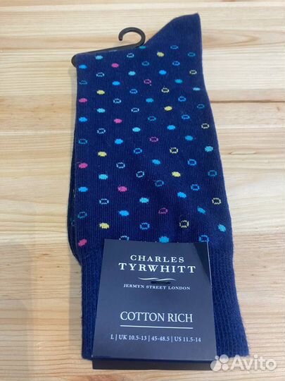 Набор носков из 3 штук Charles Tyrwhitt размер 45
