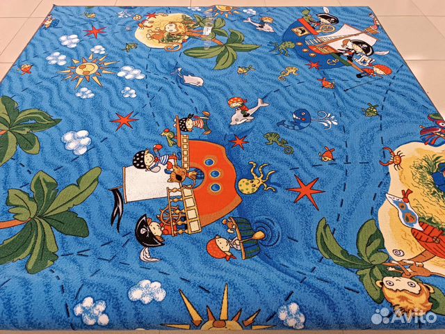 Детский палас 2.5*5.0 игровой для мальчика