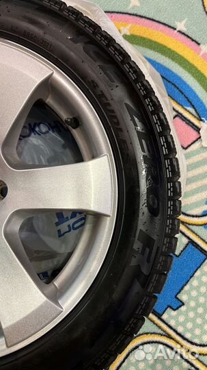 Pirelli ice zero 205 55 r16 на дисках