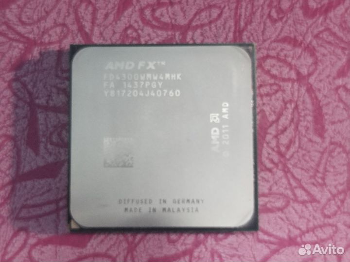 Процессор amd fx 4300