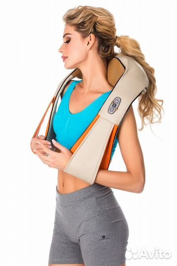 Массажер для спины шеи тела / Подушка массажная