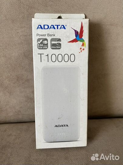 Внешний аккумулятор adata T10000