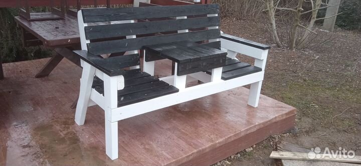 Садовая мебель из дерева
