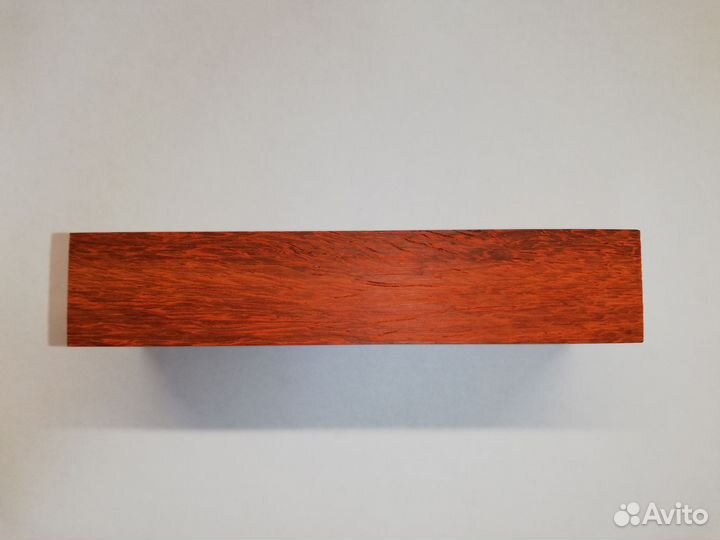 Брусок из древесины Падук для рукояти ножа