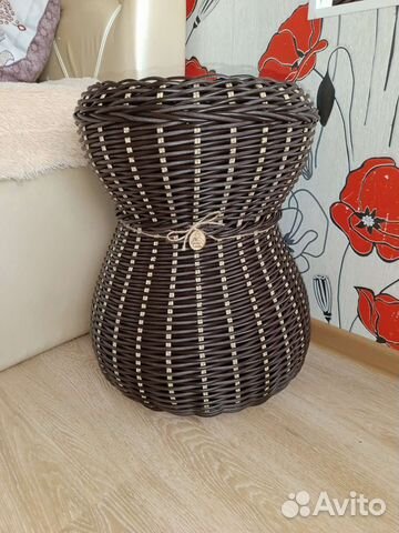 Вазоны для цветов из экоротанга