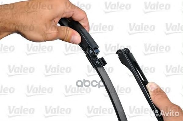 Щётки с/о бескаркасные к-кт silencio 550+550mm