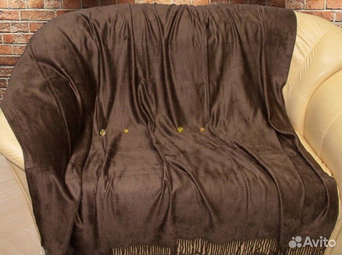 Плед бамбуковый Танго натуральный