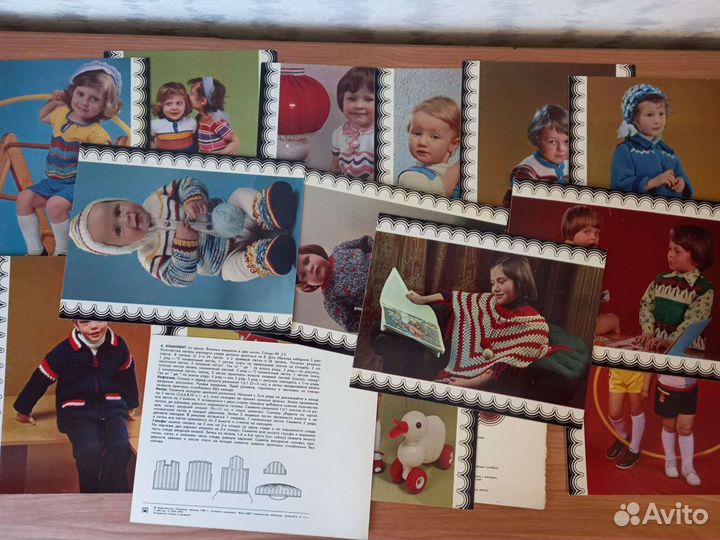 Набор открыток Вязание