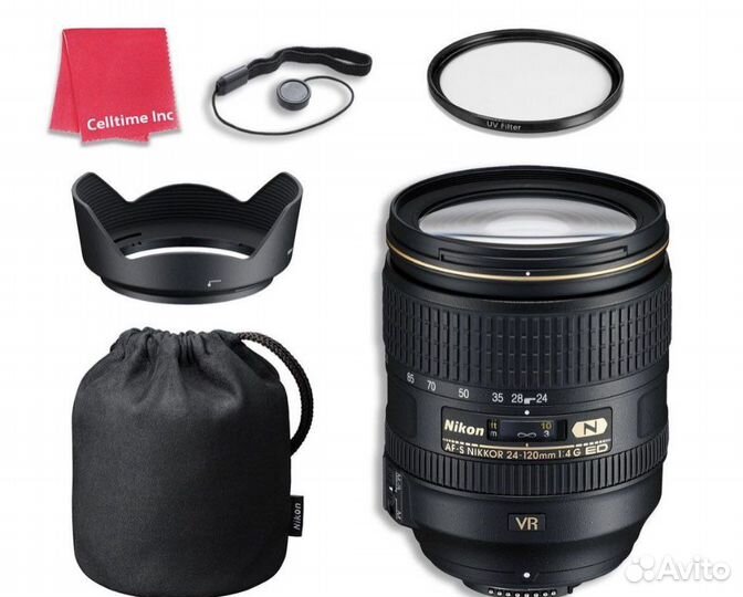 Nikon 24-120 f4G ED VR AF-S, Новый