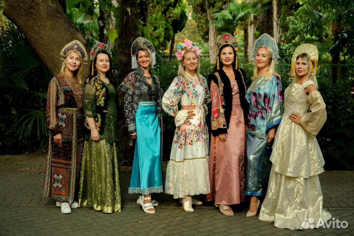 Костюмы русских красавиц.Снегурочки.Русский стиль