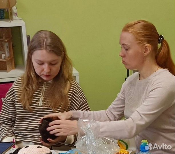 Обучение вязанию крючком и спицами