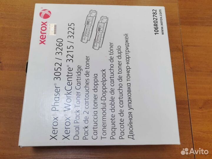 Тонер-картридж Xerox 106r02782 для 3052,3225