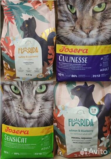 Florida/Josera корм сухой для кошек и собак