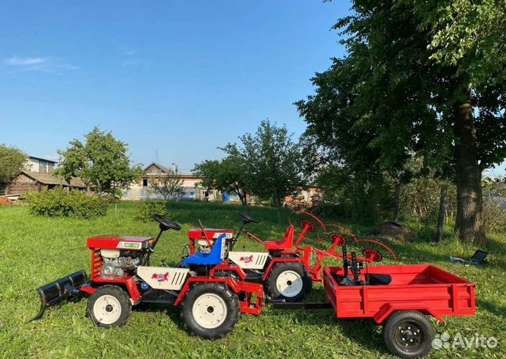 Мини-трактор Агромаш МТ-110, 2023