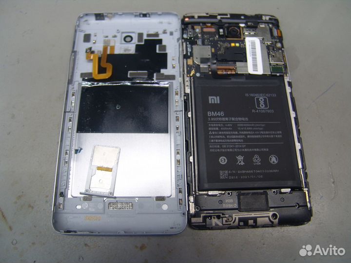 Смартфон redmi note 3 по запчастям