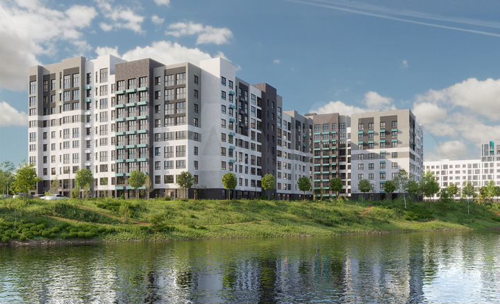 2-к. квартира, 58,6 м², 3/10 эт.