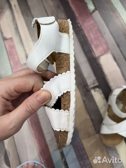 Сандалики H&M для девочки 27 размер