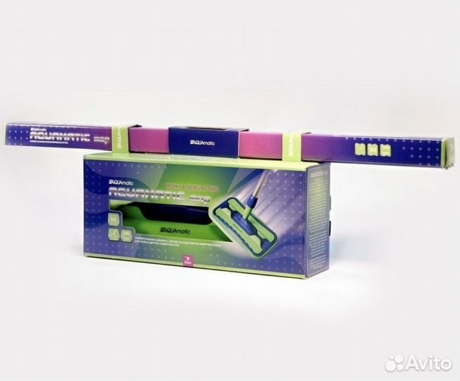 Швабра универсальная гринвей с двумя насадками