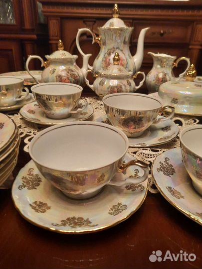 Чайный сервиз гдр кахла