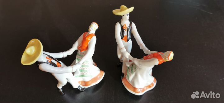 Статуэтка Мексиканский танец СССР Дулево