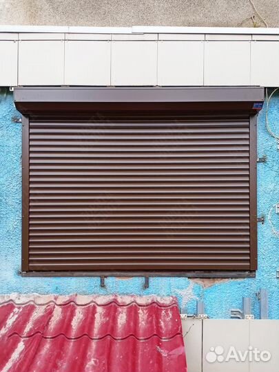 Рольставни на окна Алютех