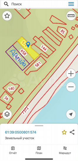 Участок 7,7 сот. (СНТ, ДНП)