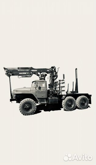 Урал лесовоз. камаз перевозка леса