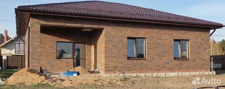 Проект дома готовый 100м2 газобетон