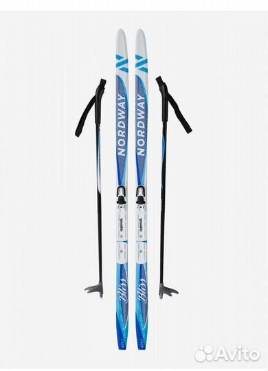 Лыжи 160р с ботинками 36р