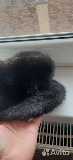 Норковая кепка женская