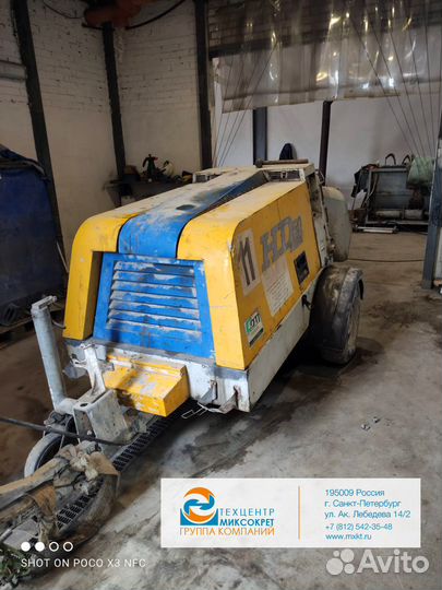 Растворонасос Uniform HD50 2010 пневмонагнетатель