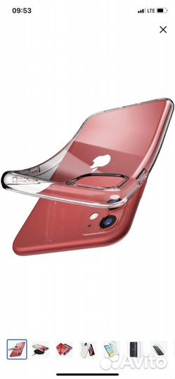 Чехол на iPhone 11 прозрачный