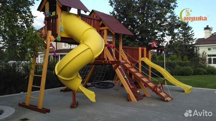 Детская игровая площадка Савушка Люкс 15