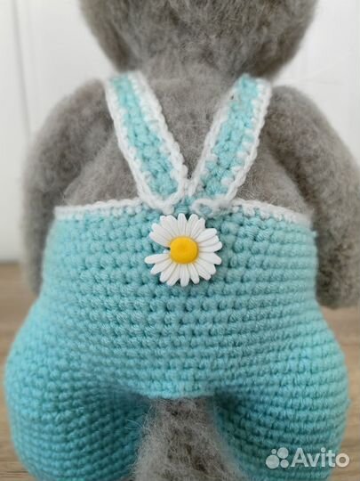 Мягкая игрушка котик пушистый