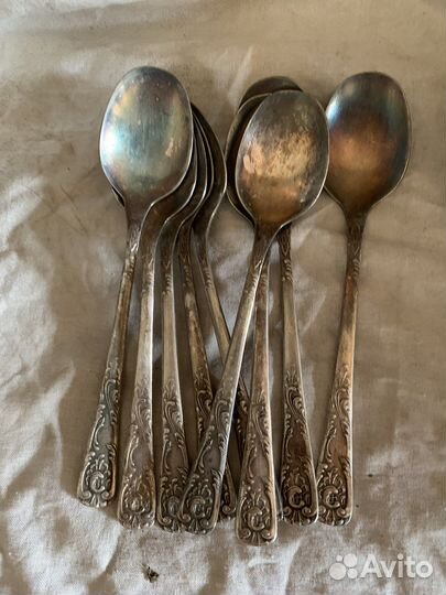 Мельхиоровые ложки СССР