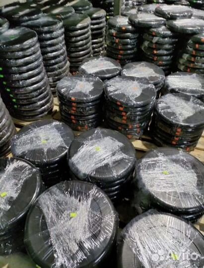 Диски на штангу (обрезиненные)