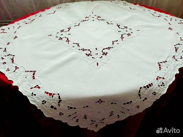 Скатерть ришелье Германия винтаж