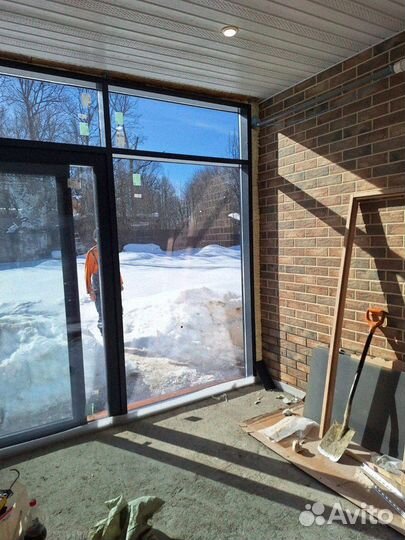 Пластиковые двери с установкой