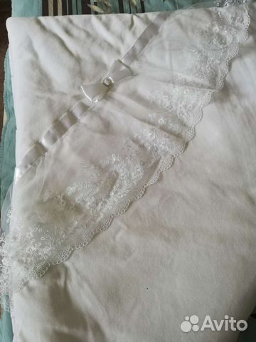 Одеяло-конверт на выписку зима