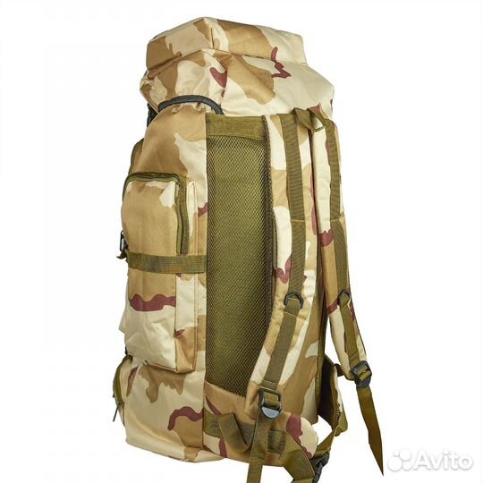 Рюкзак турист 80 литров, цвет кмф пустыня 5230-2