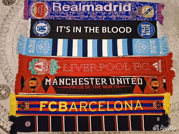 Футбольный шарф