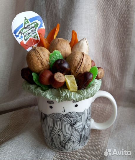 Букет ореховый мужской