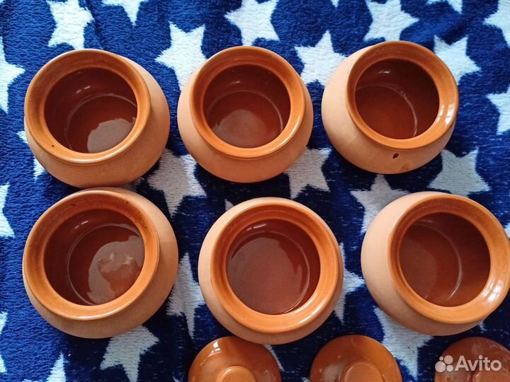 Горшок для запекания 6 штук