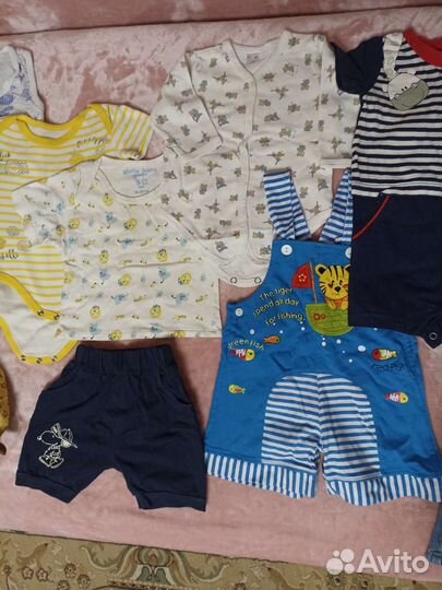 Вещи на мальчика/девочку до года пакетом