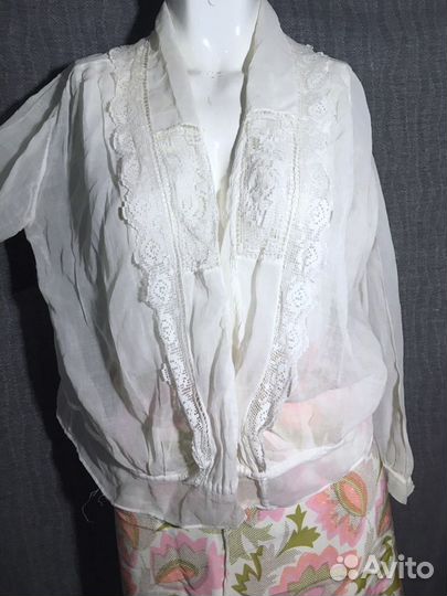 Антикварная старинная блуза