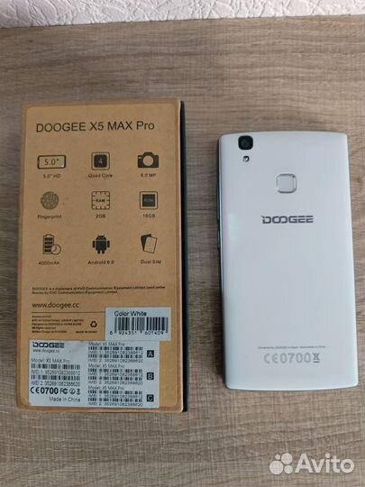 DOOGEE X5 Max Pro, 2/16 ГБ